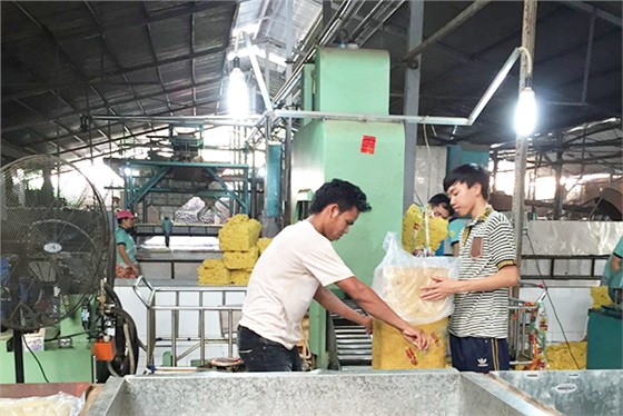 連康明產(chǎn)品包裝區(qū)