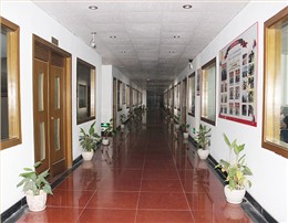 連康明辦公區(qū)走廊