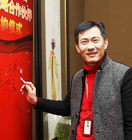 連康明戰(zhàn)略伙伴簽到